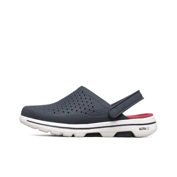 Skechers Go Walk 5 EVA Slip-Resistant Slide Slippers Men's Navy