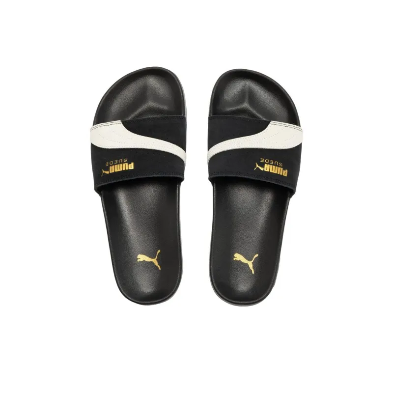 PUMA Lead Cat 2.0 Suede Og Slide 'Black White'-3