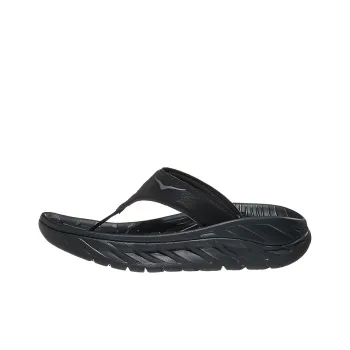 HOKA ONE ONE Ora Recovery Flip Slide 'Black Dark Gull Grey' Women's