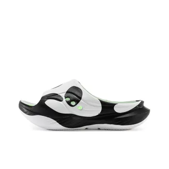 Saucony Cradle Slip Resistant Abrasion Resistant Slide Slippers Unisex White Black