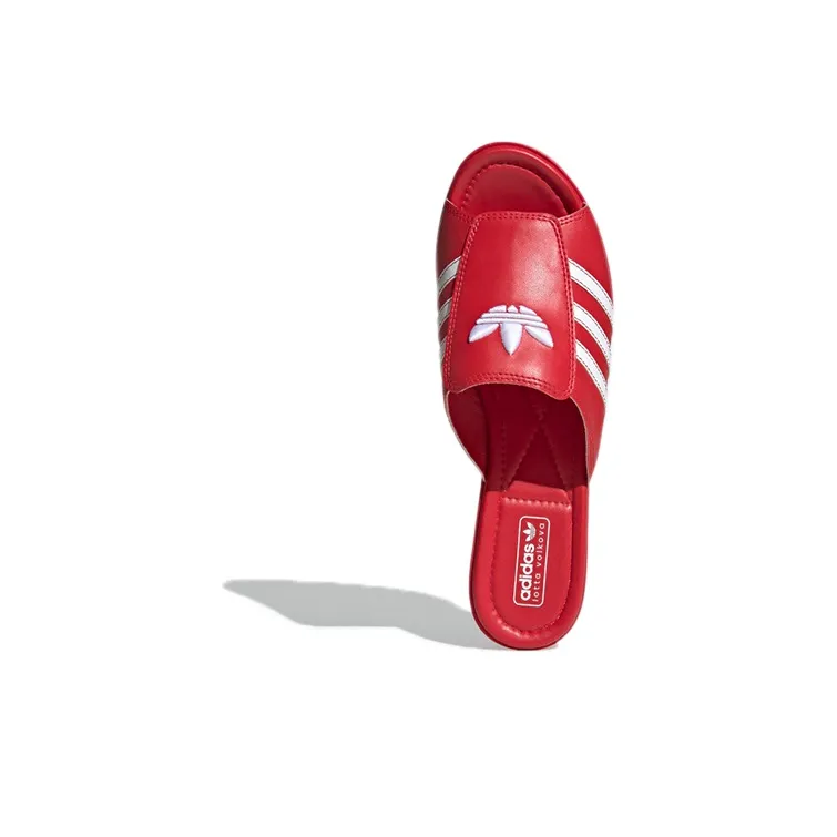 Adidas Trefoil Mules Lotta Volkova Red Women's-4