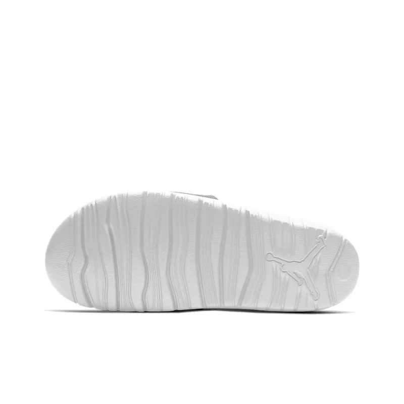 JORDAN Break Silver White Slippers-4