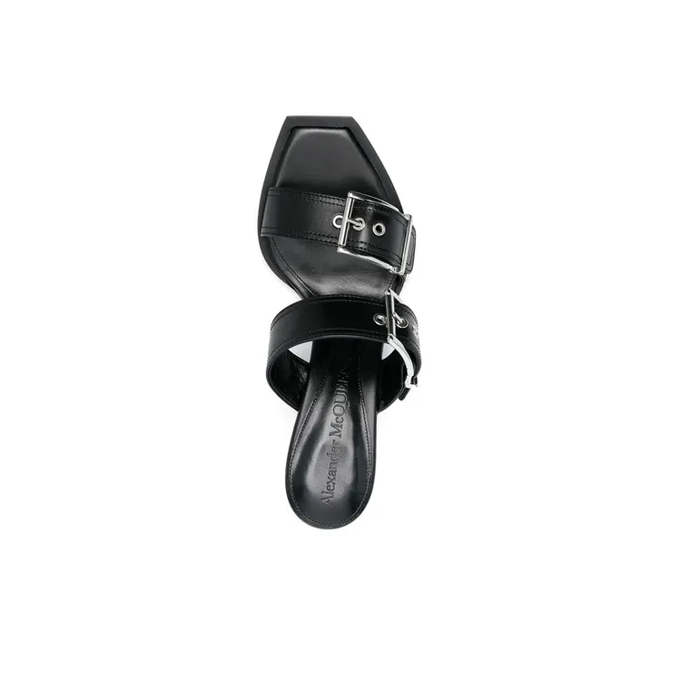 Alexander McQueen Buckle Detailed Sandals Women's-4