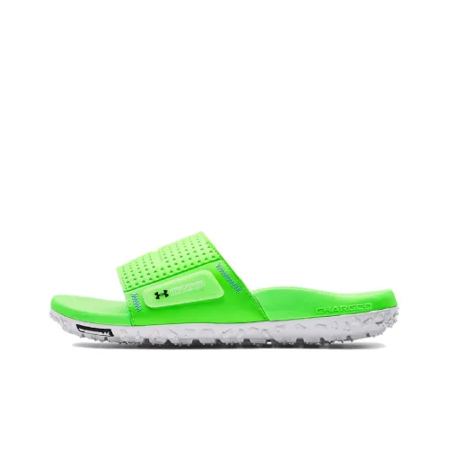 Under Armour Slide Slippers Men Green/White