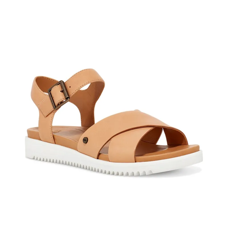 UGG Sports Sandals 'White Brown' Women's-2