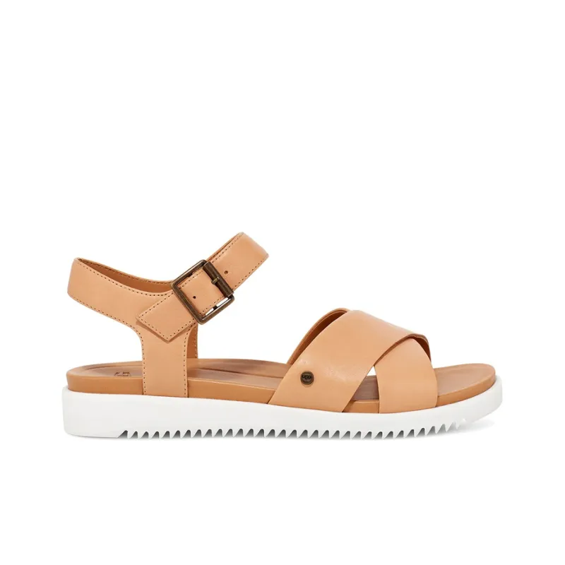 UGG Sports Sandals 'White Brown' Women's-1