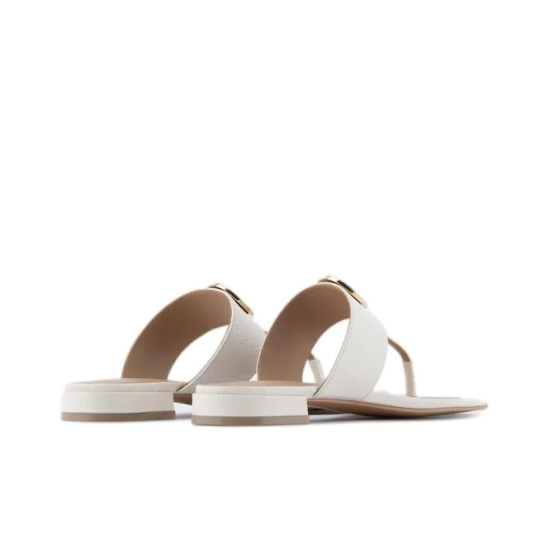 EMPORIO ARMANI Flip Flops Women's White-3