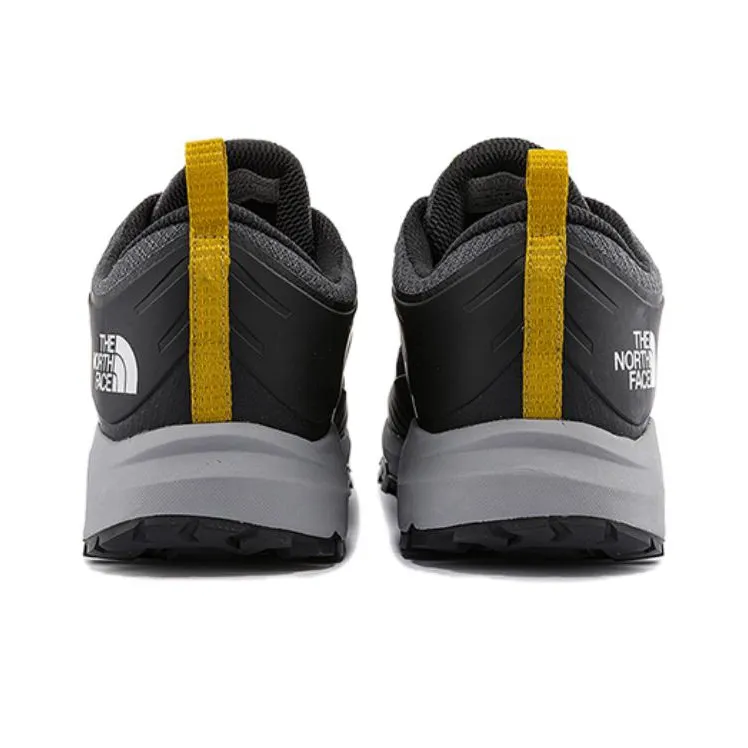 THE NORTH FACE Cragmont Waterproof Hiking Shoes 'Black Grey Yellow'-3