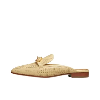 TORY BURCH Jessa Other Slip-Resistant Wrap-toe Slippers Women's Gold
