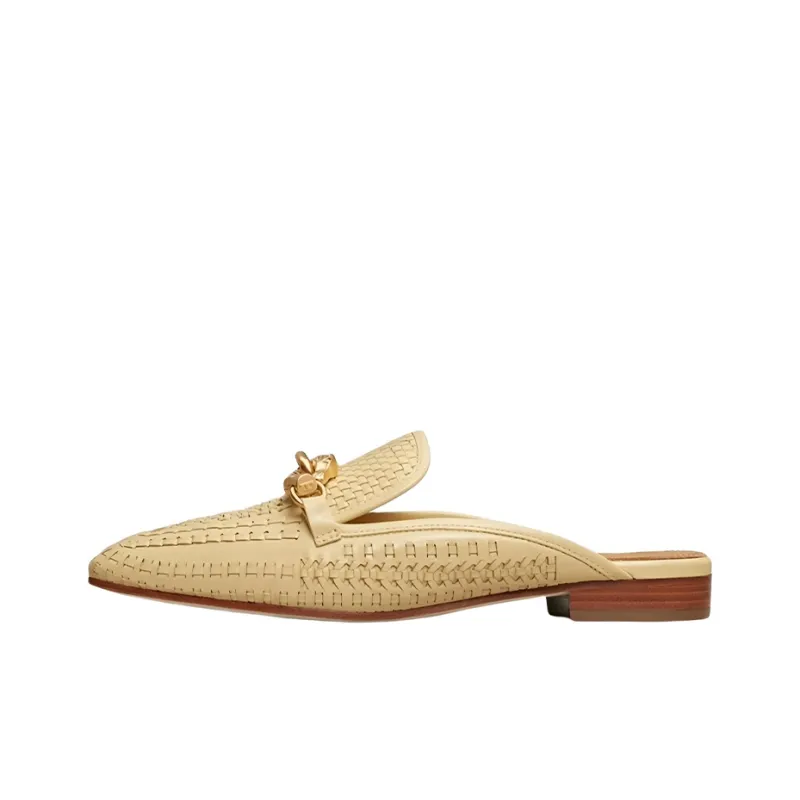 TORY BURCH Jessa Other Slip-Resistant Wrap-toe Slippers Women's Gold-0