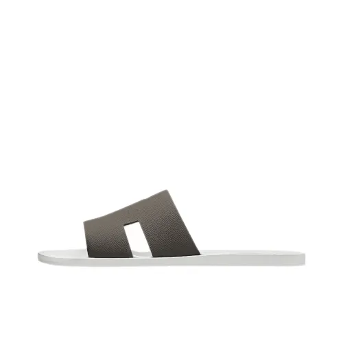 HERMES Izmir Slide Slippers Men Black/White