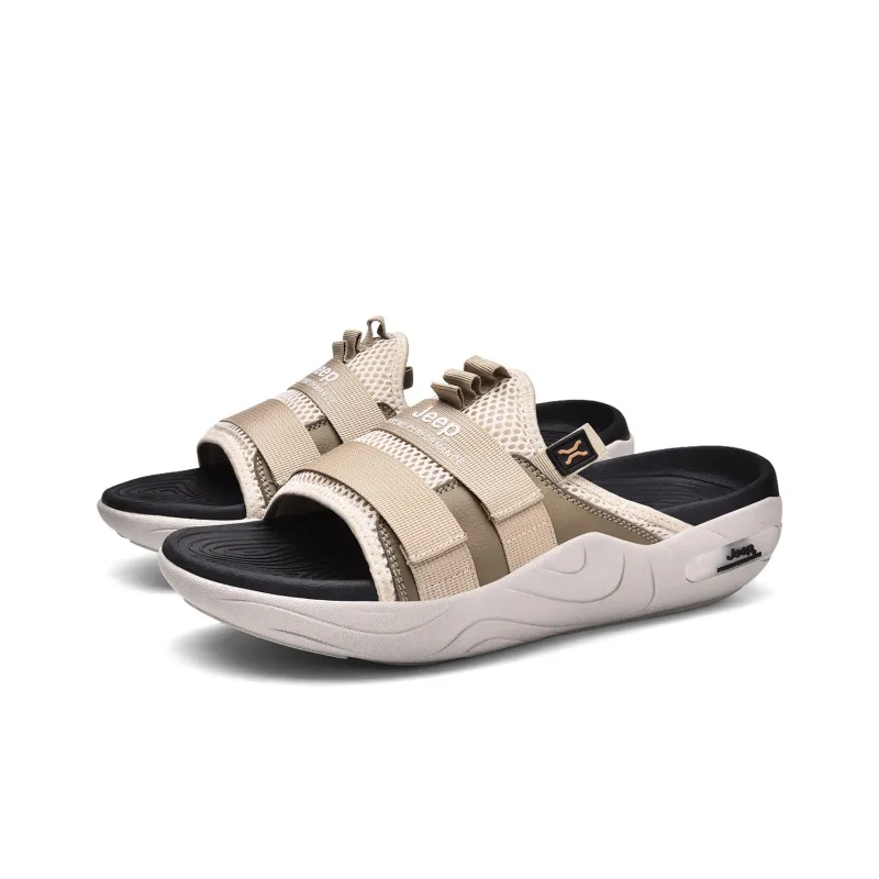 Jeep Slide Slippers Men Sand-3