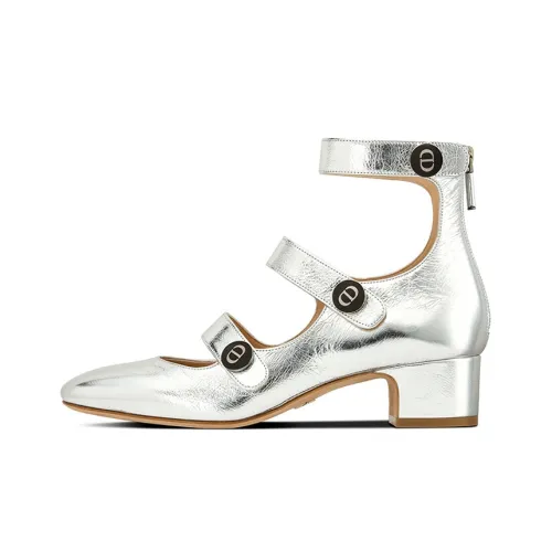 DIOR D-Doll High Heels Women's Silver