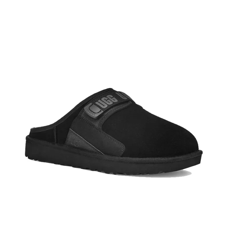 UGG DUNE SLIP ON Stylish Sandals Men's Black-2
