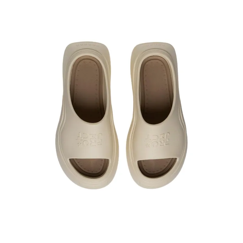 LiNing Project* Rubber Sole Slide Slippers Women's White-3