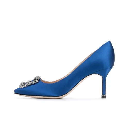 MANOLO BLAHNIK Hangisi 70 Jewel-buckle Pumps