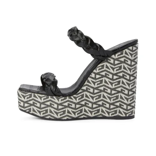 Giuseppe Zanotti Eudenia Monogram Wedge Sandals Women's
