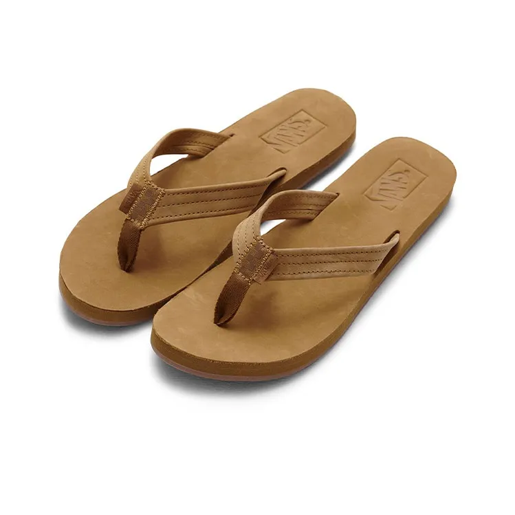 Vans Third Point Slippers 'Tan' Women's-1