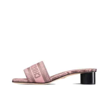 DIOR Dway Odor-Resistant Slide Slippers Women's Gray Pink