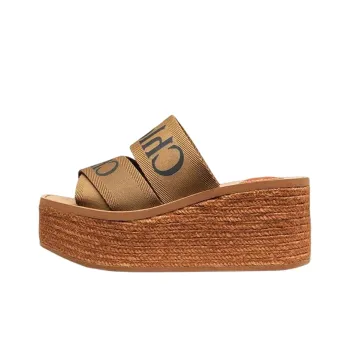 Chloe Woody Stylish Sandals Women's Brown