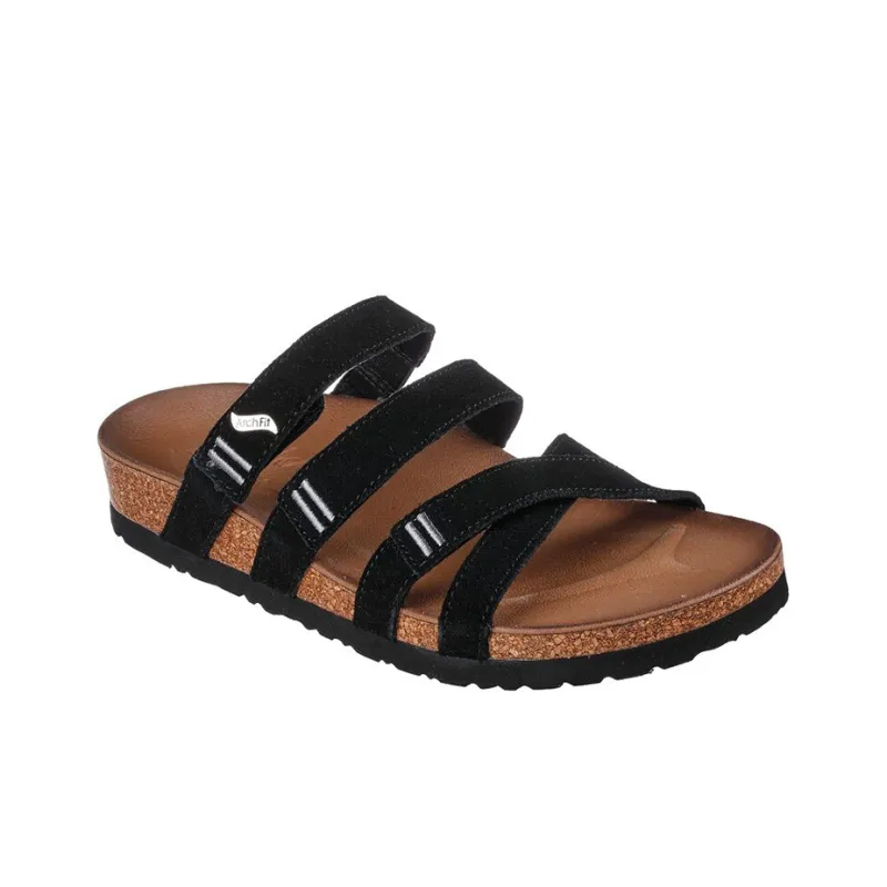Skechers ARCH FIT GRANOLA Rubber Sole Slippers Women's Black-2