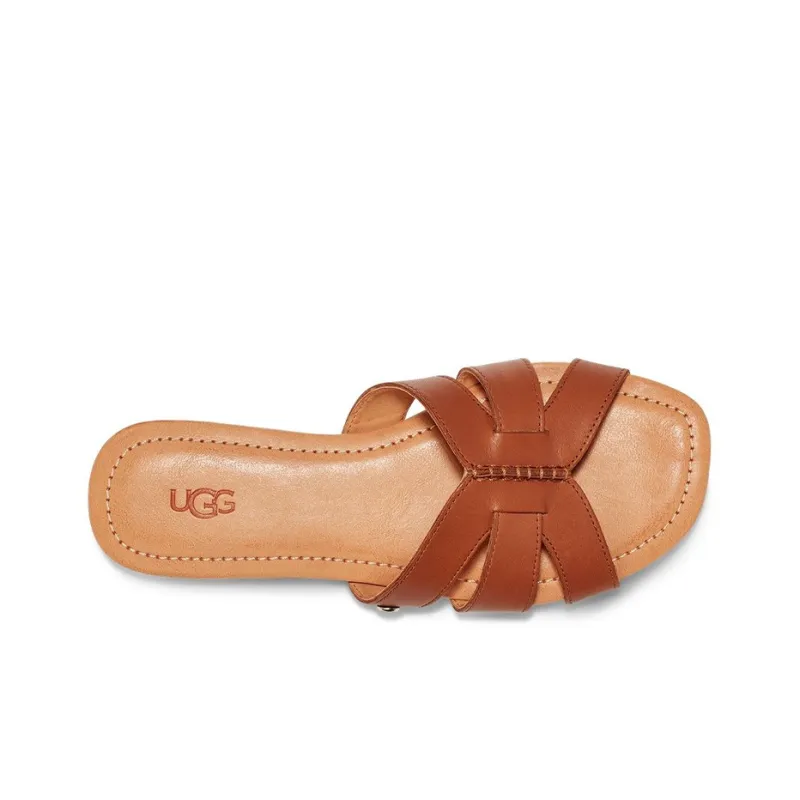 UGG Teague Brown Slippers Women's-3