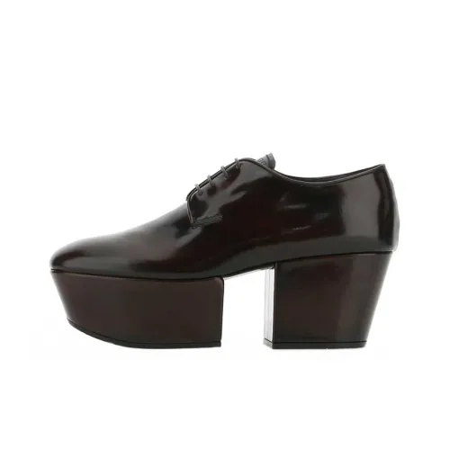 PRADA High Heels Women's Low-Top Black/Brown