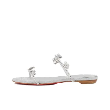 CL Slide Slippers Women's Silver