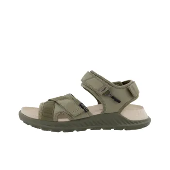 Ecco Exowrap 3Strap Fashion Sandal Men's Light Green