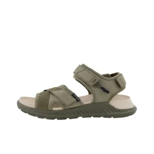 Ecco Exowrap Beach Sandals Men Light Green