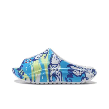 LOL x LiNing Rubber Sole Slide Slippers Unisex Blue Green