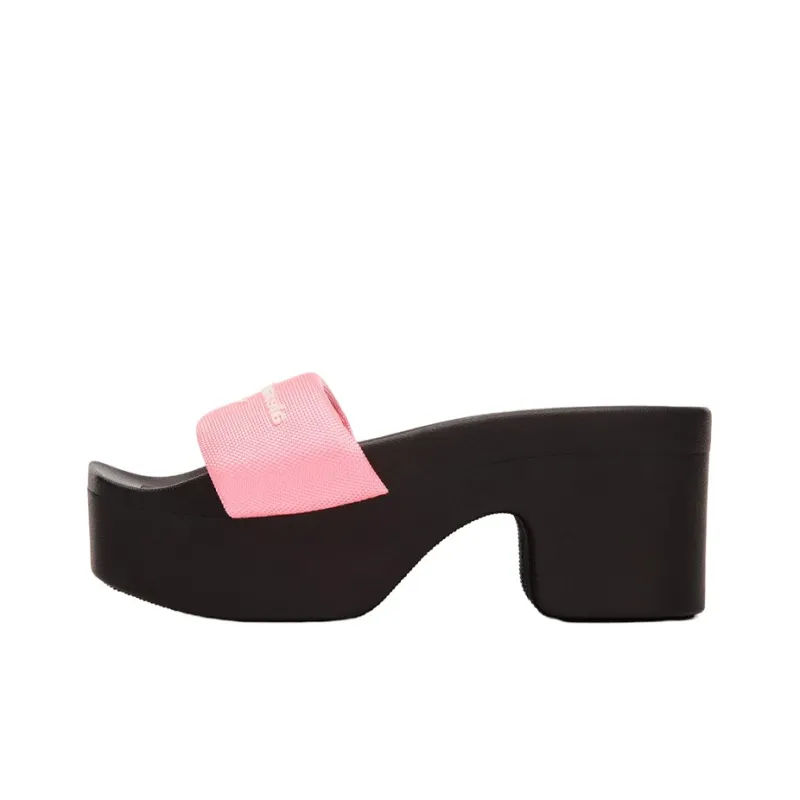 Alexander Wang Slide Slippers Women's Pink-0