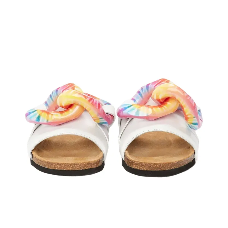JW Anderson Chain-Linked Slip-On Sandals Women's-4