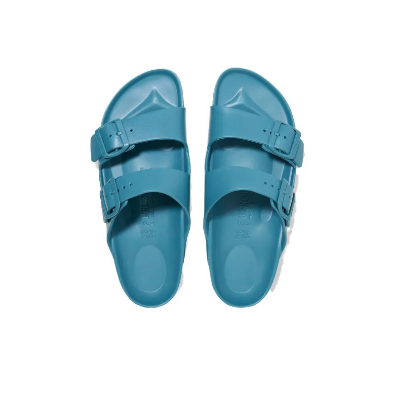 Birkenstock Slide Slippers Men's Turquoise Regular-3