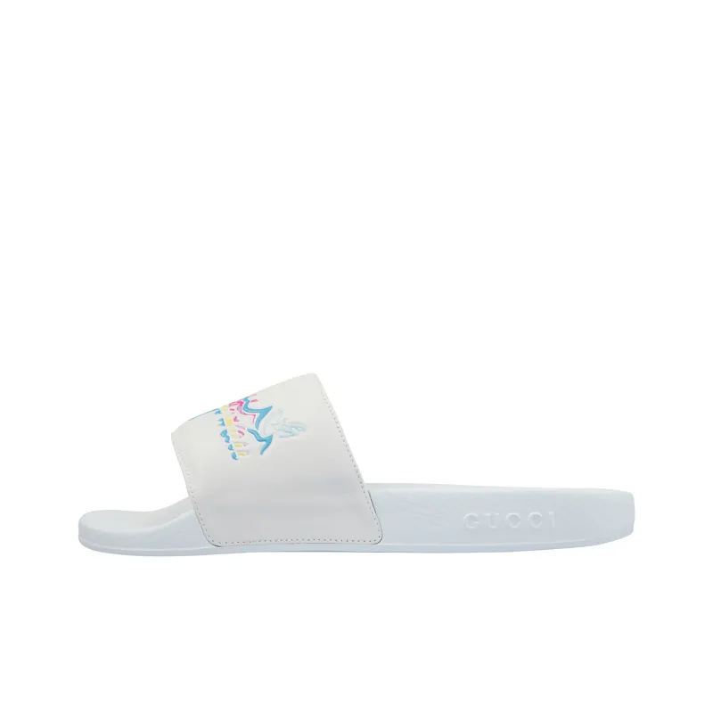GUCCI Pursuit Slide 'Hawaii White'-0
