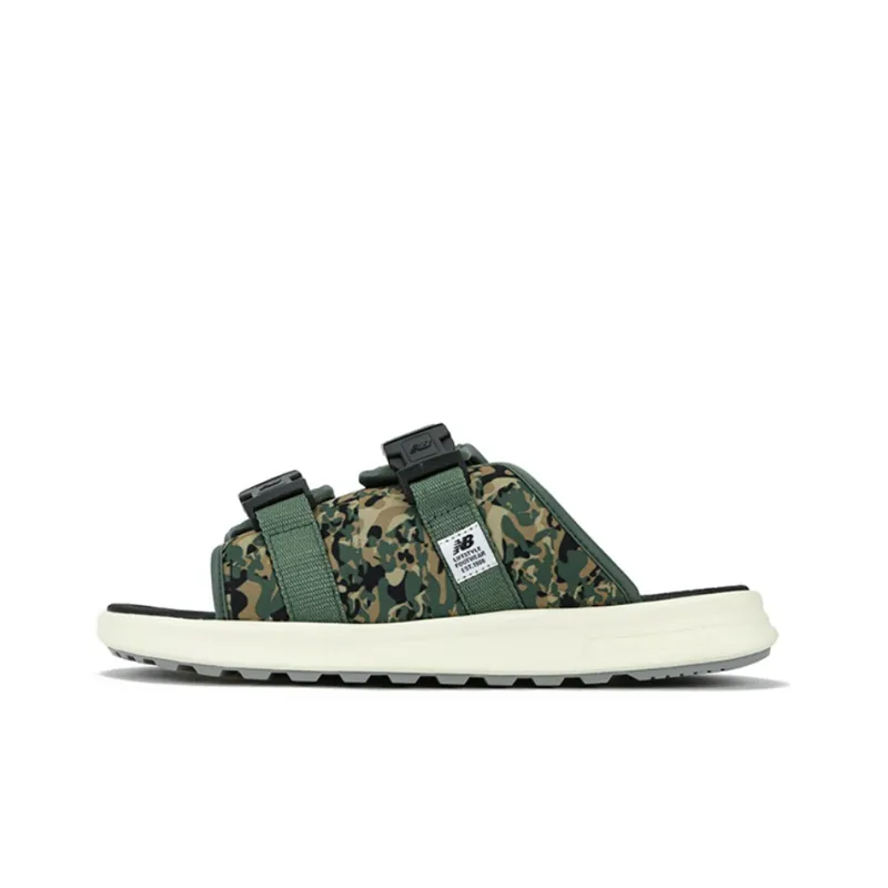 New Balance 330 Series Green Camouflage Slippers-0