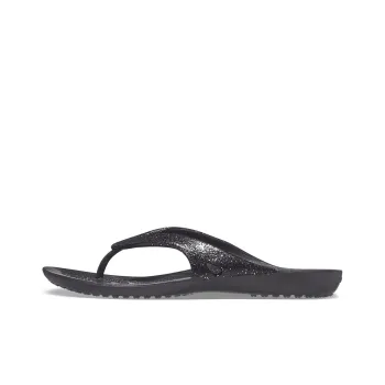 Crocs Kadee Ii Light Cozy Flip Flops Unisex Black