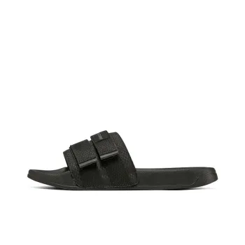 Skechers Side Lines Slip Resistant Abrasion Resistant Slide Slippers Men's Black