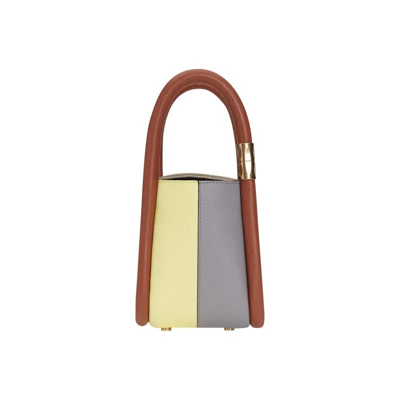 BOYY Canvas With Calfskin Canvas Bag Handbags Regular Women's Red/Brown/Gray Yellow-2