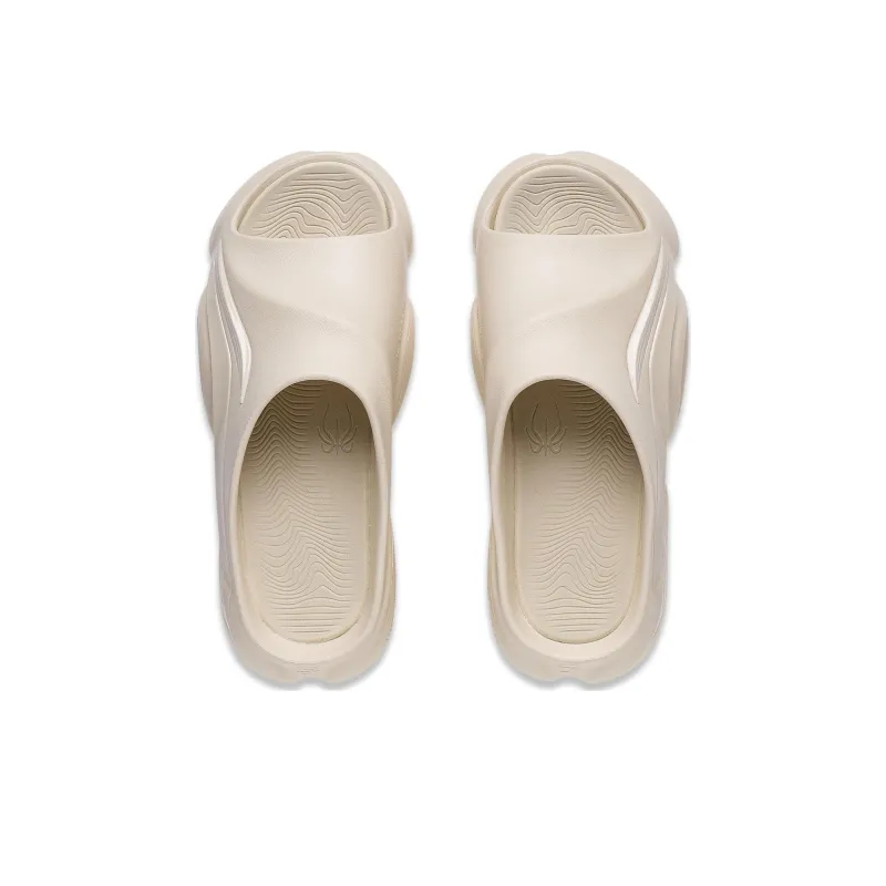 LiNing BADFIVE Slide Quiet Slide Slippers Men's Dusty Khaki-3