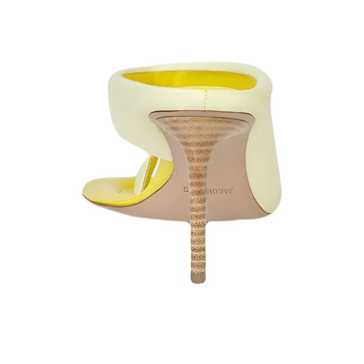 Jacquemus Flip Flops Women's Yellow-3