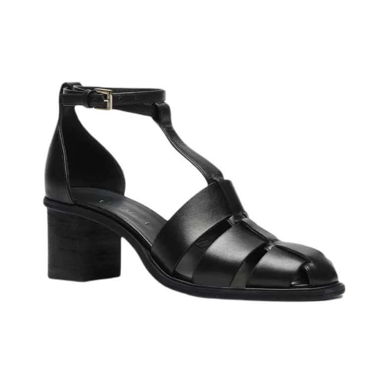 MaxMara Roman Sandals Women's Black-2