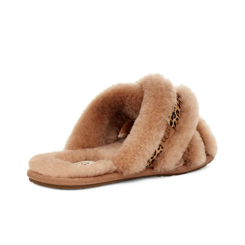UGG Scuffita Speckles Slipper Chestnut Women's-4