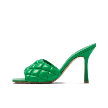 Bottega Veneta Bottega Venetta Padded Sandal Parakeet Women's