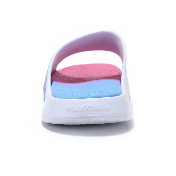 PEAK State Extremely Large Triangle 1.0 Abrasion Resistant Slide Slippers Women's White Pink Blue Gradient Cotton Candy-4