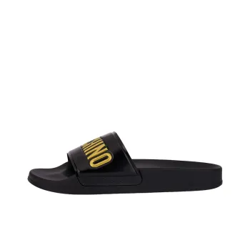 MOSCHINO Slide Slippers Women's Black