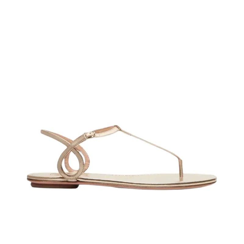 AQUAZZURA Almost Bare Flat Sandals-1