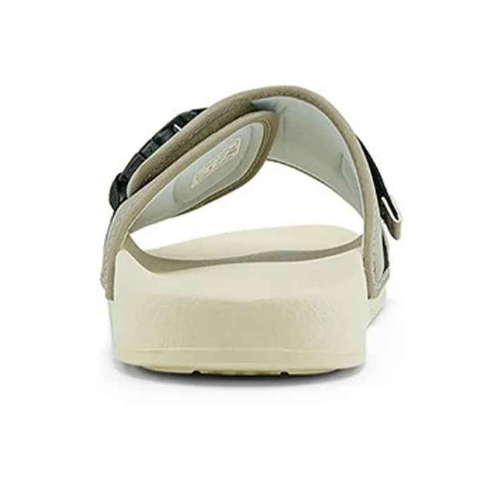 Kappa Slide Slippers Unisex Brown/Black-3
