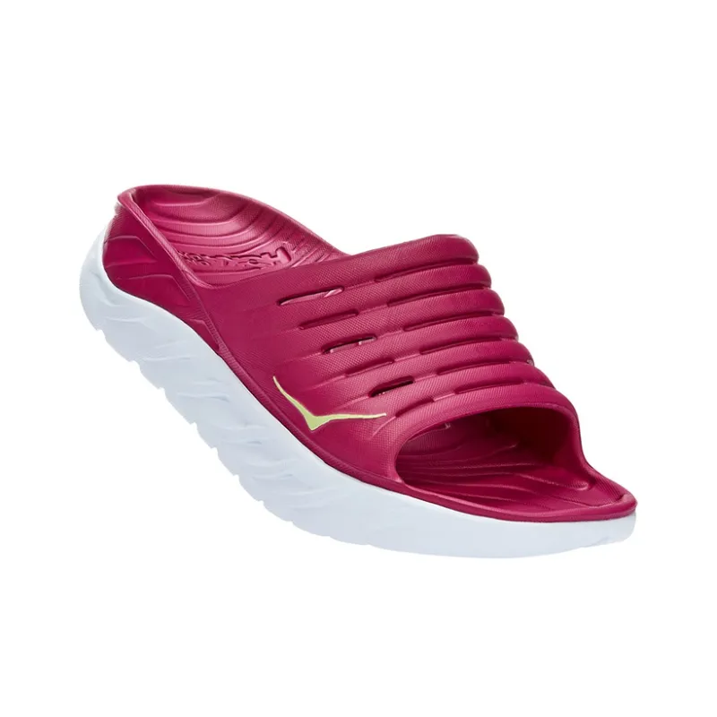 HOKA ONE ONE Slide Slippers Women's Red-1