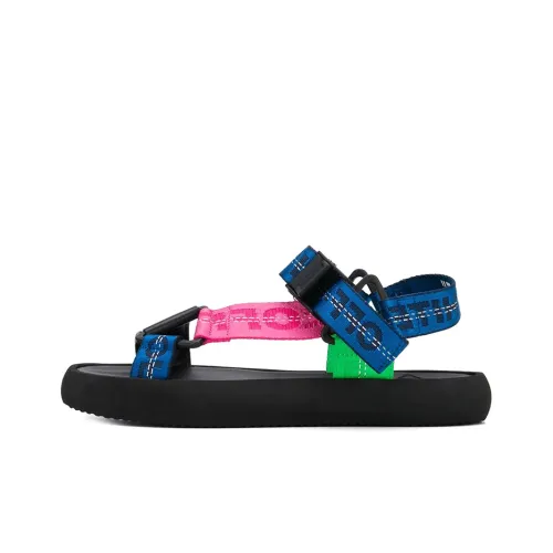 OFF-WHITE Beach Sandals Women's Blue Pink